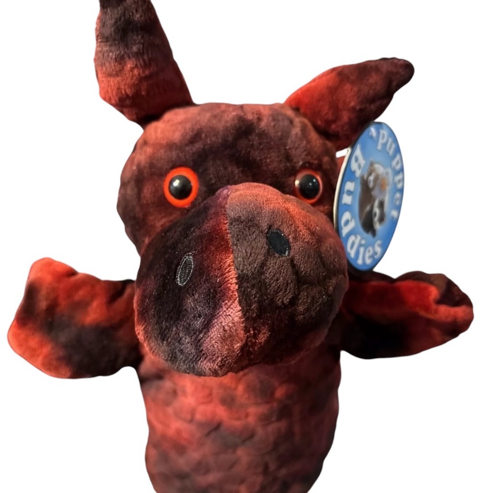 Welsh Dragon puppet ECO Red Dragon hand puppet Dragons toy puppets Wales Fantasy